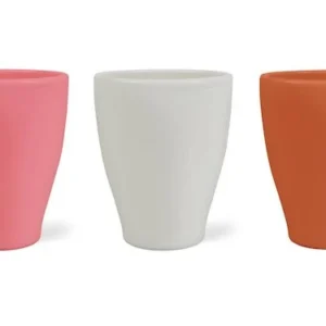 Ghiveci ceramic colorat D6cm