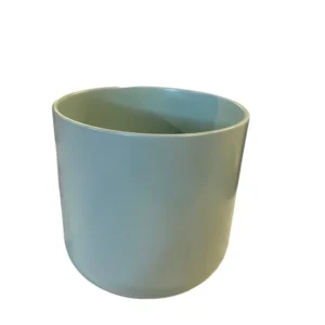 Ghiveci ceramic turcoaz H 15 cm