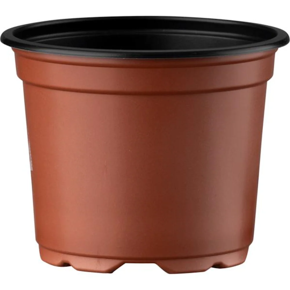 Ghiveci mat, plastic D19 cm