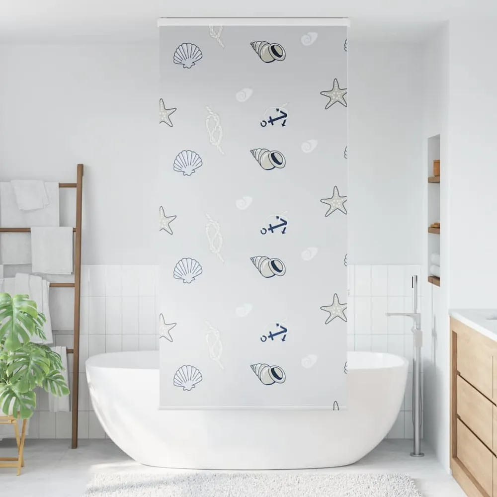 Jaluză cu role de duș cu casetă 90x240 cm lățime material 86 cm
