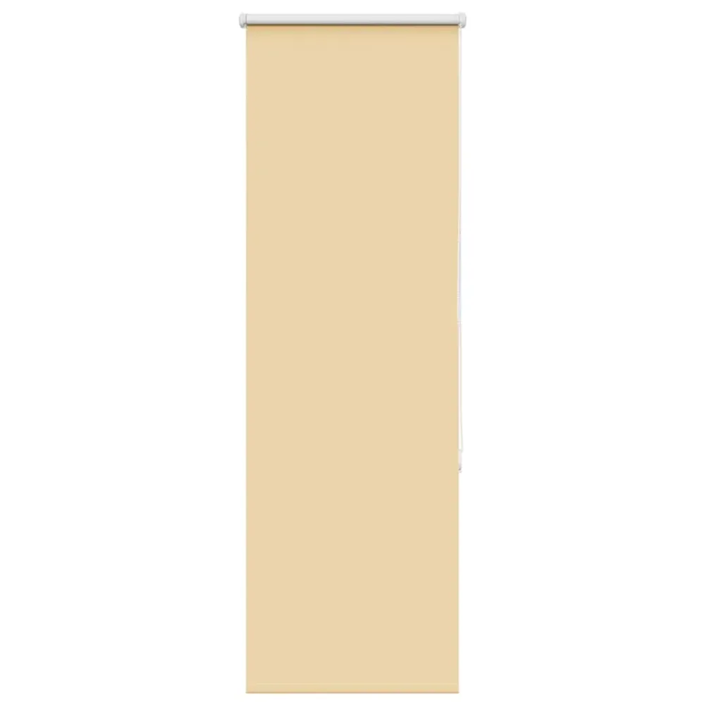 Jaluză cu role opace bej 50x130 cm lățime material 45,7 cm