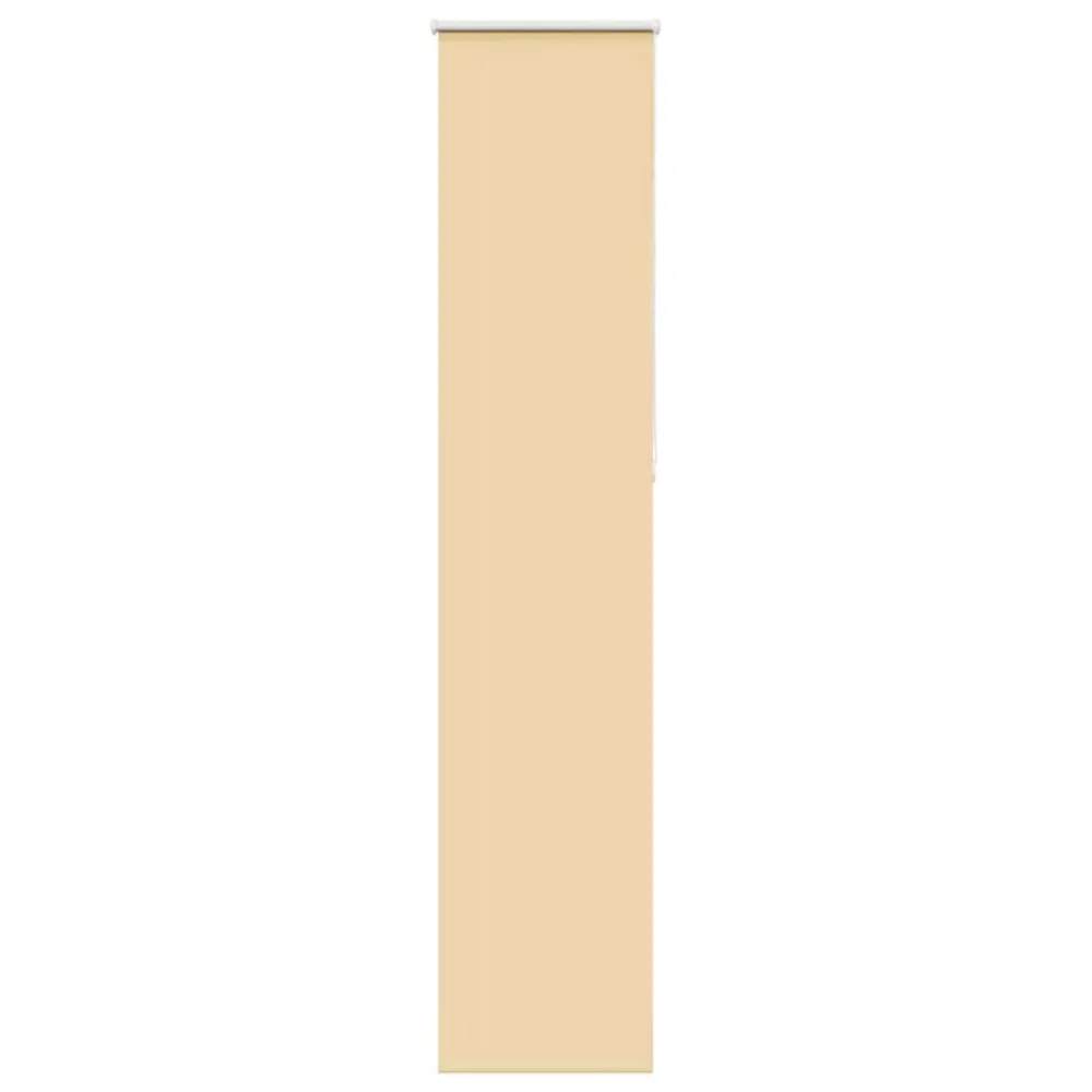 Jaluză cu role opace bej 50x230 cm lățime material 45,7 cm