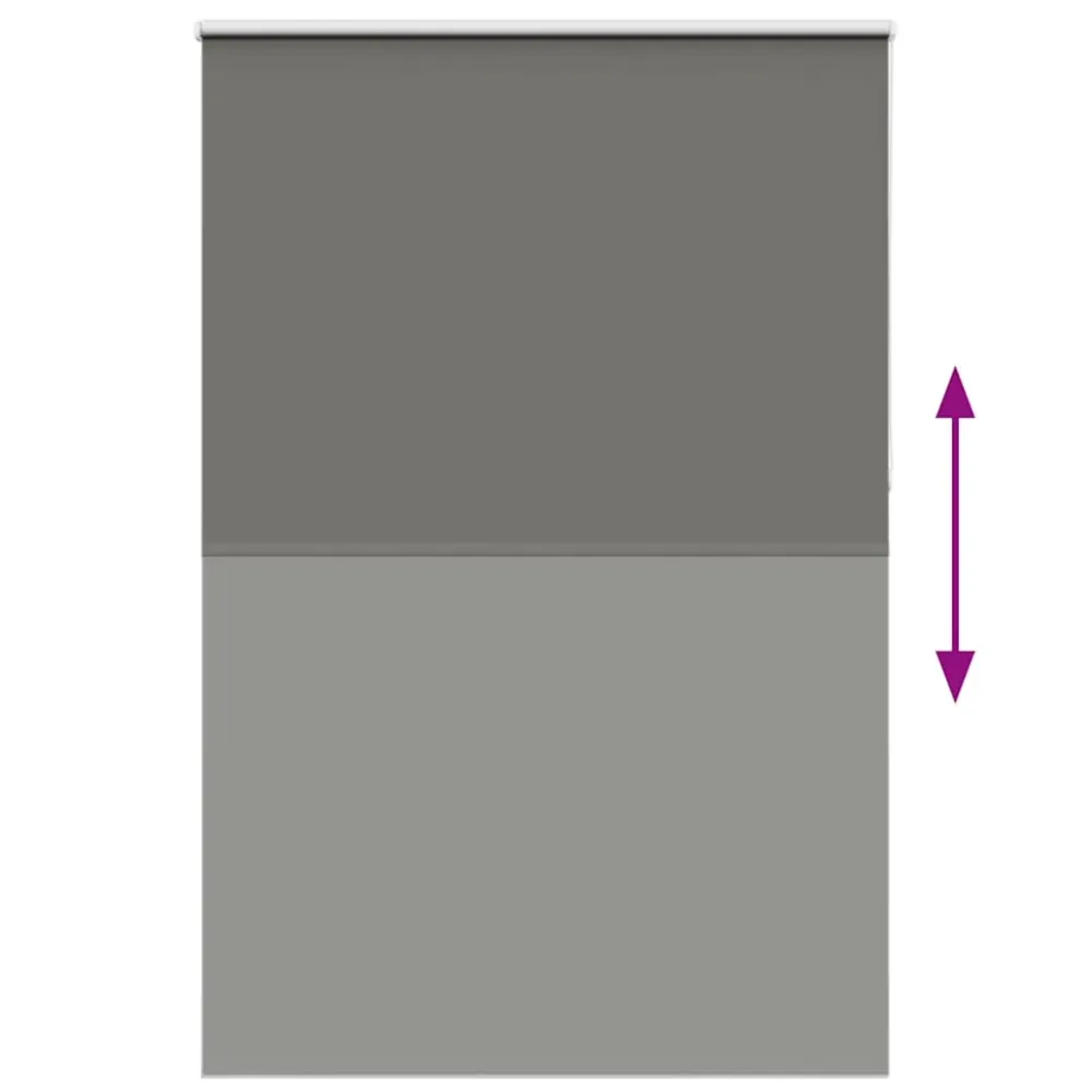 Jaluză cu role opace gri 150x210 cm Lățime țesătură 146,6 cm