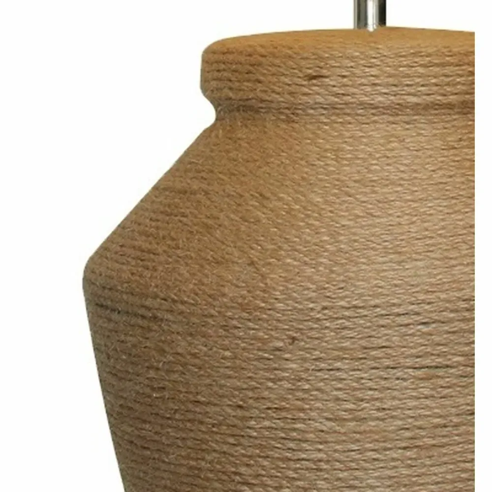 Lampă de masă DKD Home Decor Maro Bej Въже Dolomite 25 W 50 W 220 V 38 x 38 x 59 cm 38 x 38 x 60 cm