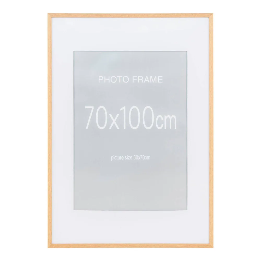 Marbella rama foto, 7 buc. negru si 8 buc. natur 70X100 cm