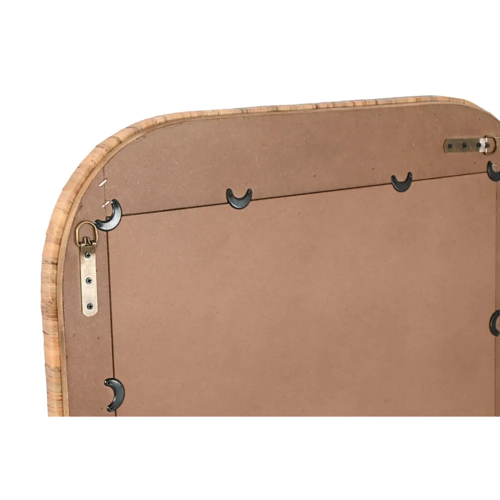 Oglindă de perete Home ESPRIT Maro Natural Brad Colonial 70 x 3 x 100 cm