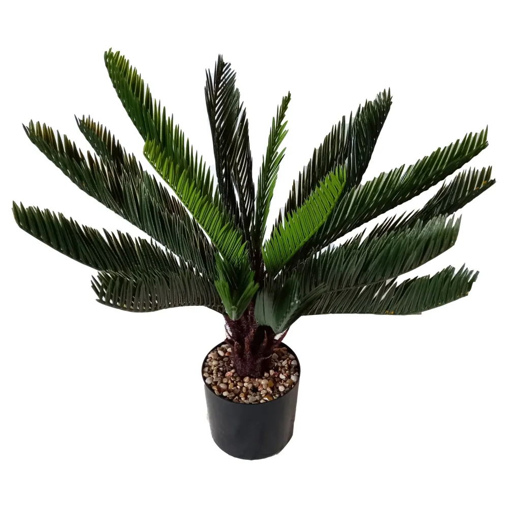 Palmier artificial ghiveci rotund, 50 cm