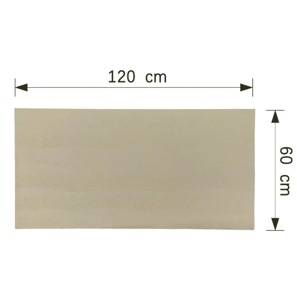 Panou decorativ din praf de piatra, Naimeed D7322, flexibil,ignifug, strat protector ceramic, rezistent la razele UV, 120x...