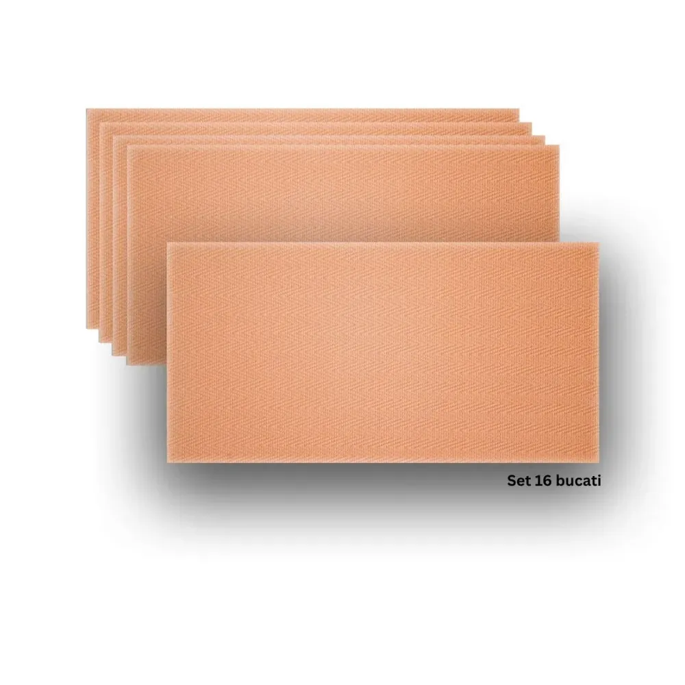Panou decorativ din praf de piatra, Naimeed D7336, flexibil, ignifug, strat protector ceramic, rezistent la razele UV, 120...