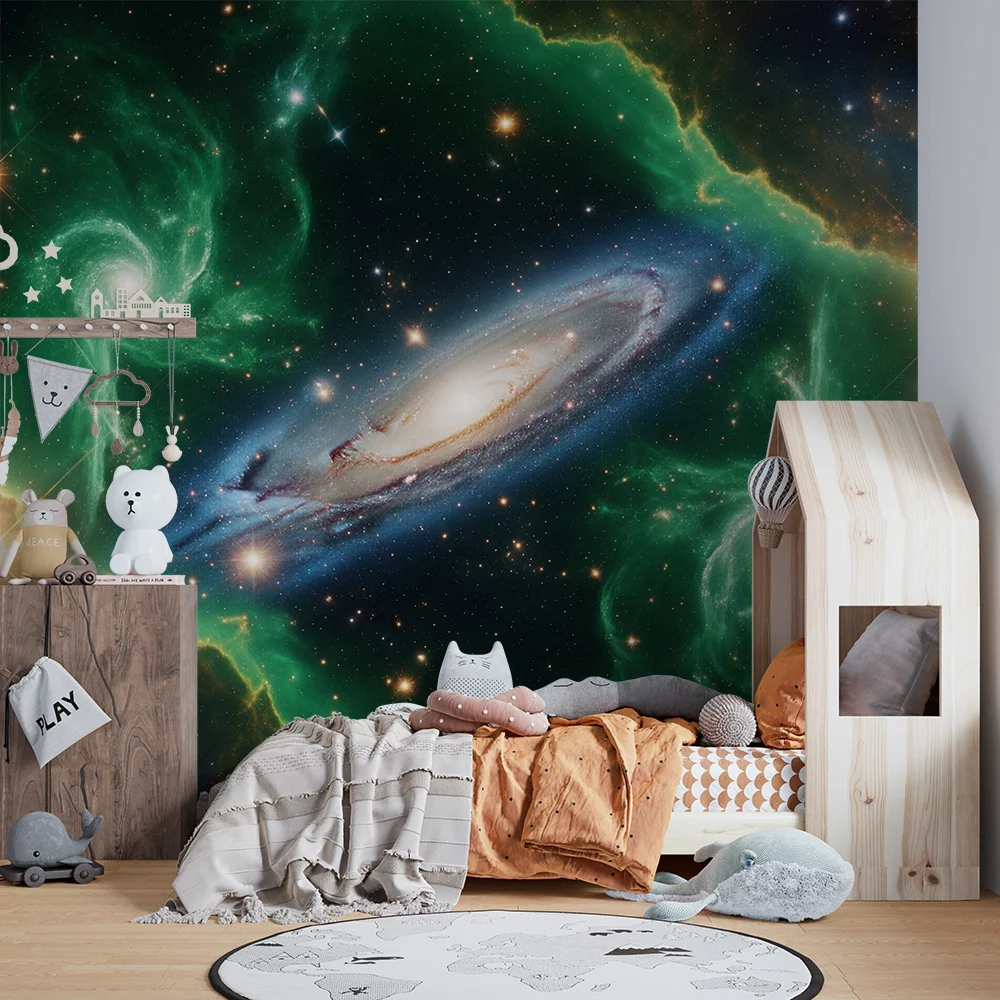 Papel de parede crianç | Multiple nebulosoare colorate