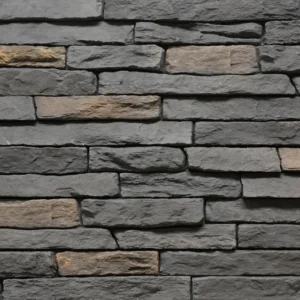 Piatra decorativa fatada / soclu din beton Stegu Sierra 3 Graphite 55x8x1.2/3.2
