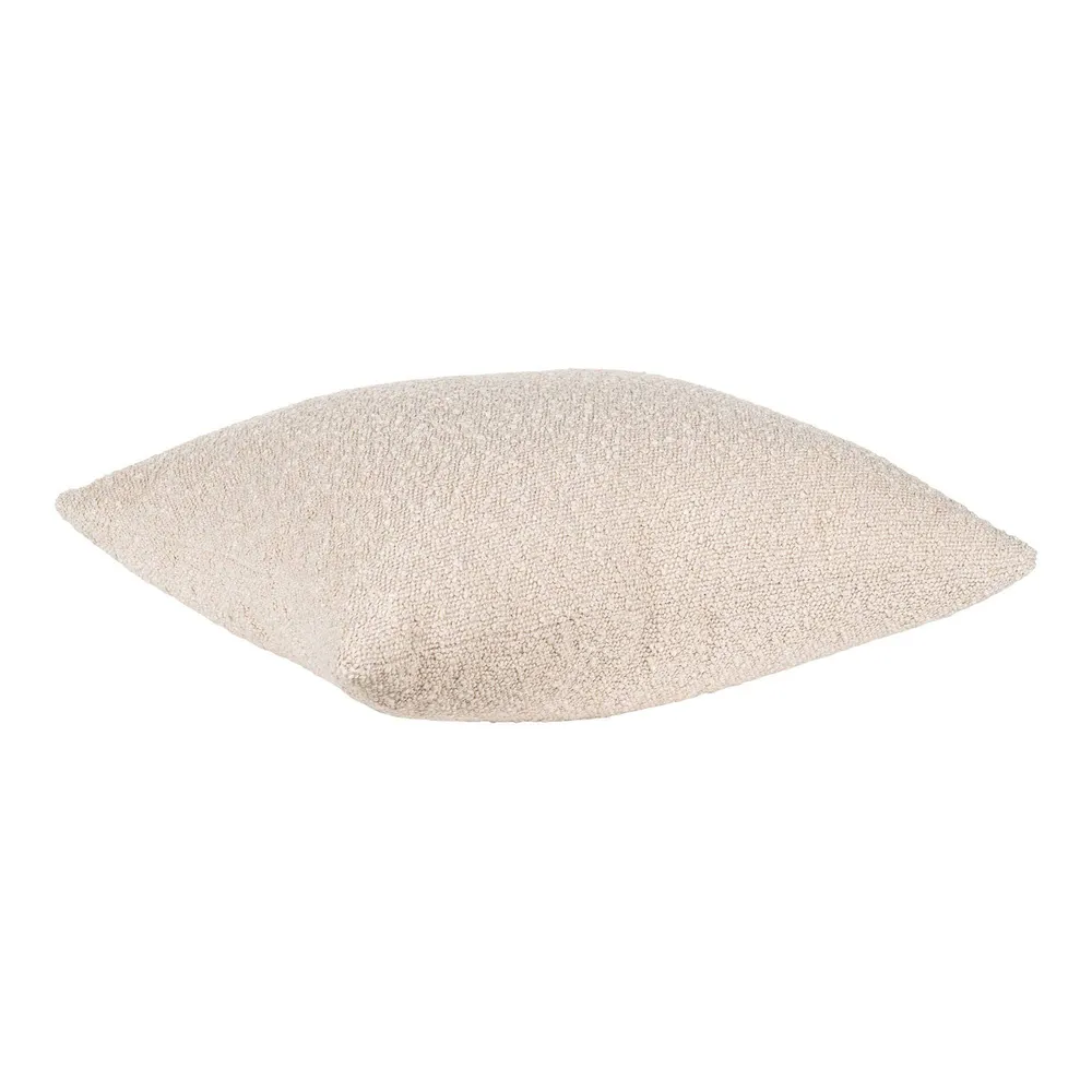 Savannah Perna din material bouclé, bej 45x45 cm