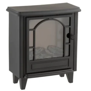 Semineu decorativ cu baterii, 40 cm inaltime