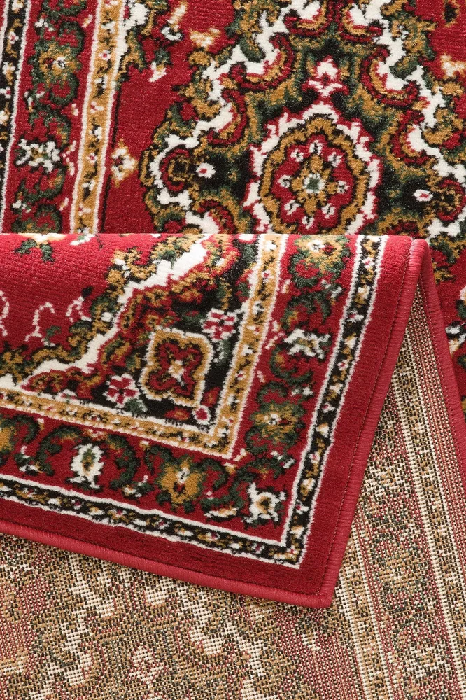 Set 3 covoare pentru dormitor Oriental DELAVITA, roșu