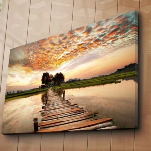 Tablou 70100C-111, multicolor, panza, 100x70 cm