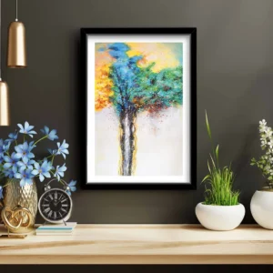Tablou Decorativ Asi Home 3853NISCT-010, Inramat MDF, 38 x 53 cm