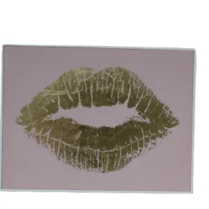 Tablou Kiss Me Home Affaire, roz