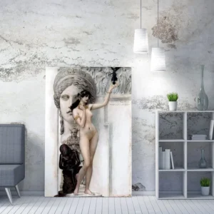 Tablou WY146, multicolor, panza, 50x70 cm