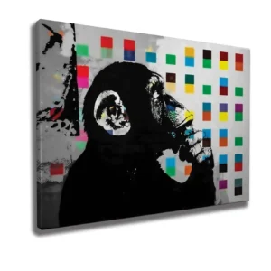 Tablou WY162, multicolor, panza, 100x70 cm
