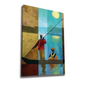 Tablou WY217, multicolor, panza, 50x70 cm