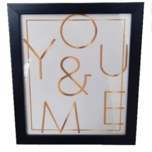Tablou You & Me 23x28 cm
