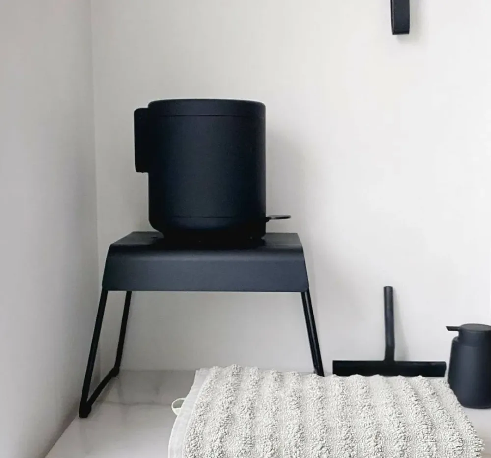 Taburet -Stool - negru