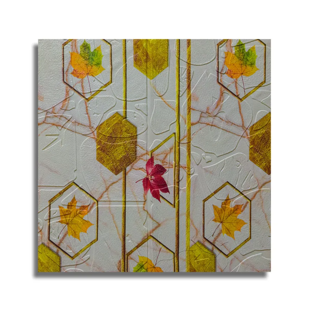 Tapet 3D autoadeziv, design modern, usor de curatat, 70x70cm, Naimeed D3592