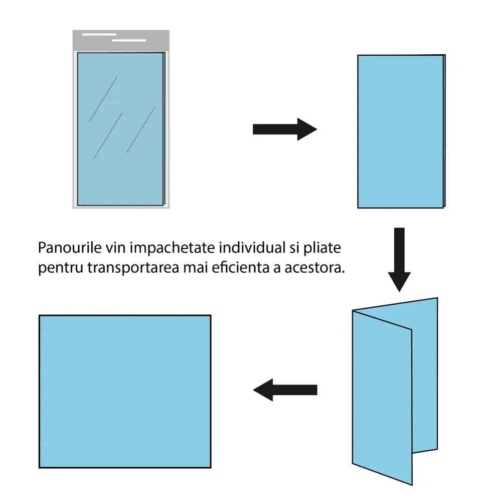 Tapet 3D autoadeziv, design modern, usor de curatat, 70x70cm, Naimeed D3592