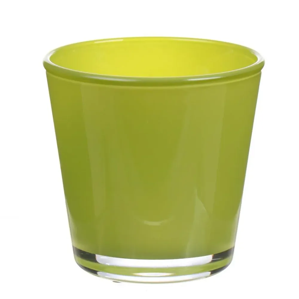 Vas din sticla tip masca Denver D7.5cm, H7cm
