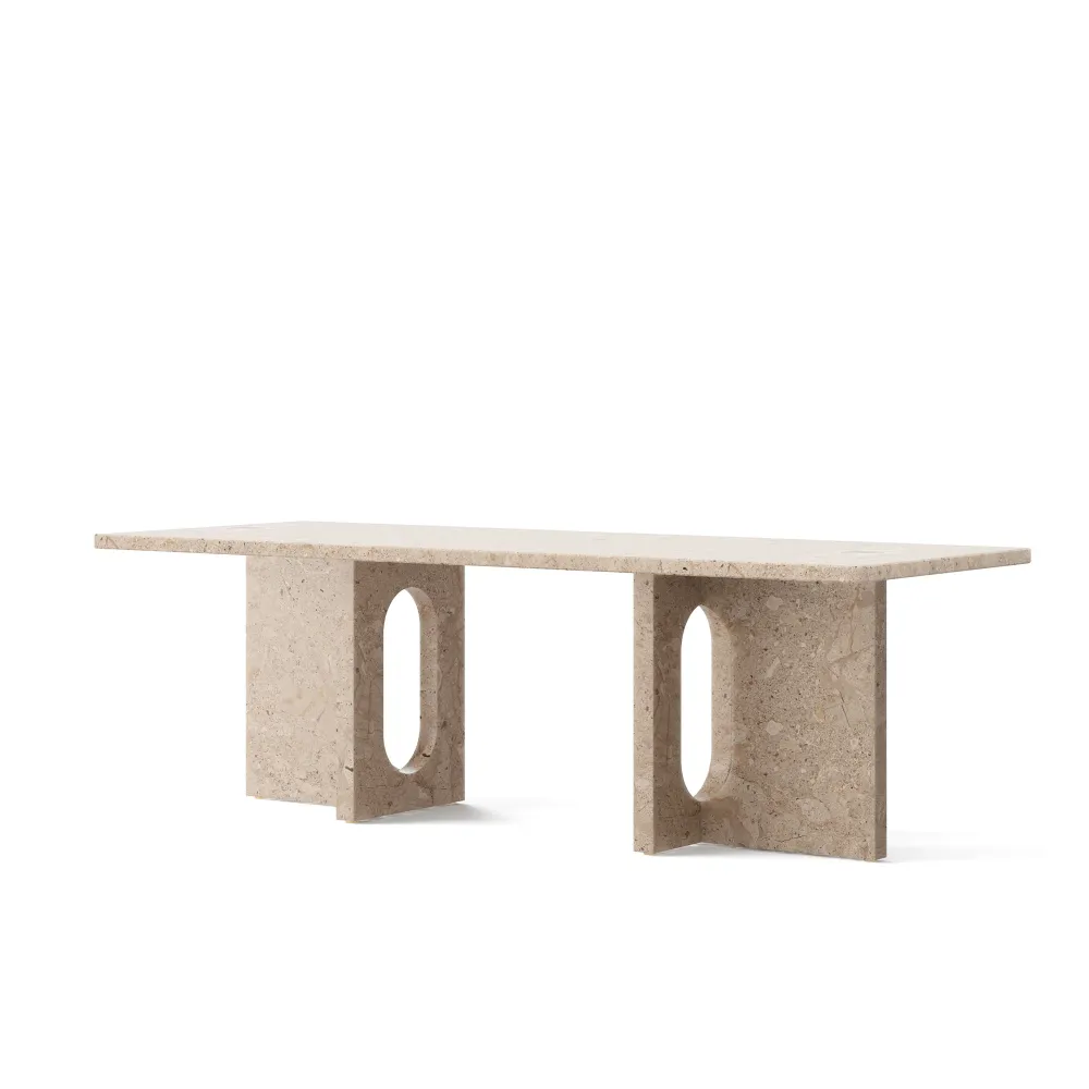 Androgyne Lounge Table, masă din piatră pentru cafea 120 cm