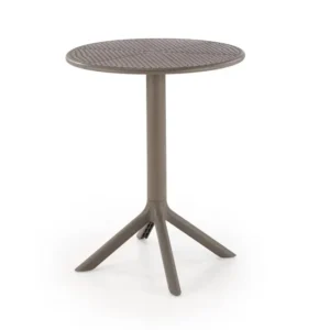 Masa CALVO, gri, polipropilena, 60x60x72 cm