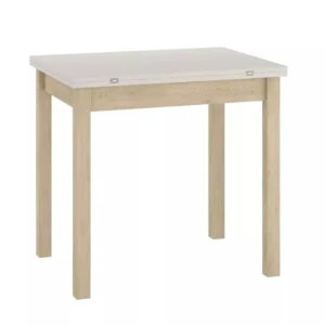Masa extensibila FLIP, casmir/stejar, PAL laminat, 60/120x80x78 cm