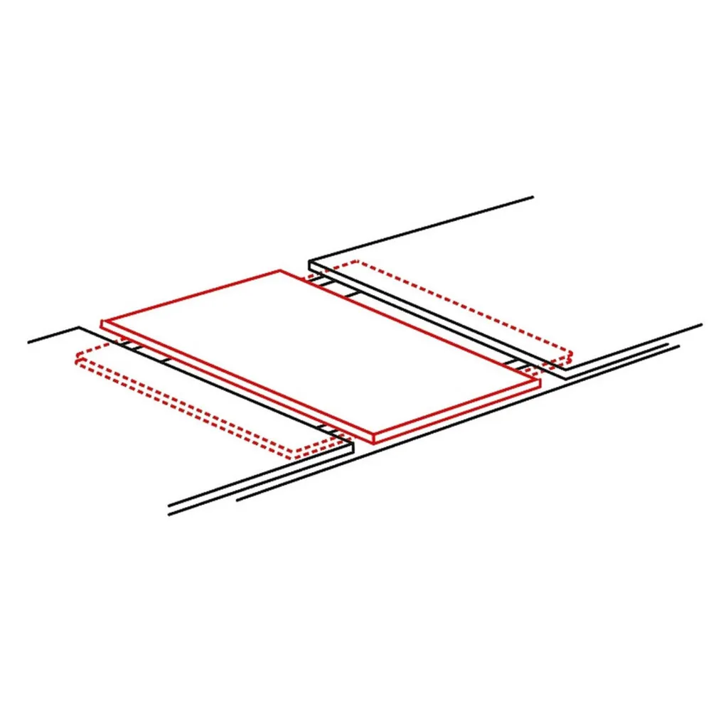 Masa extensibila FRESNO, stejar artisan/negru mat, metal, 150-210x90x76 cm