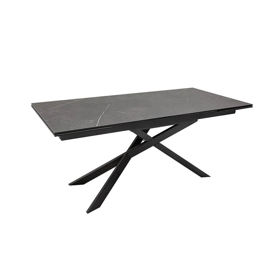 Masa extensibila neagra 180-220-260 Euphoria Invicta Interior
