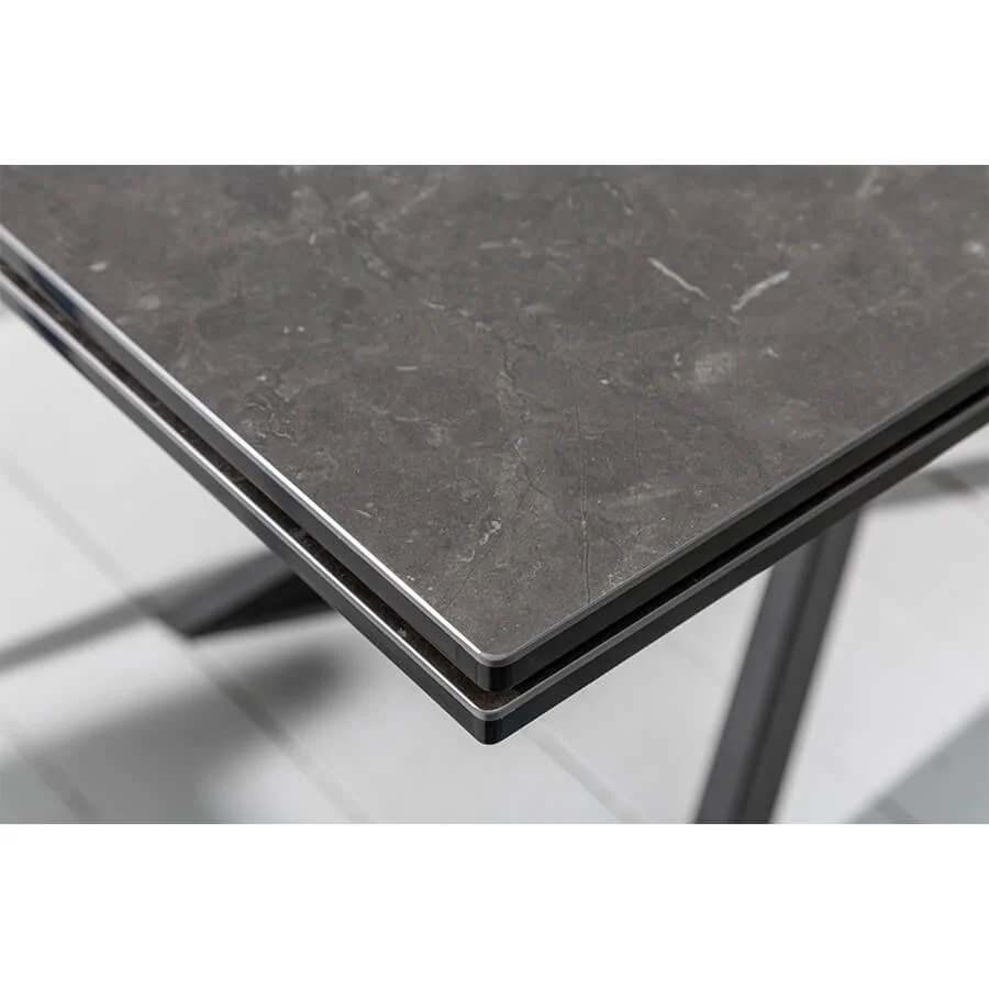 Masa extensibila neagra 180-220-260 Euphoria Invicta Interior