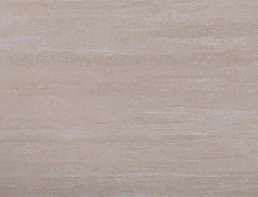 Masa extensibila NORTON, piatra travertin/negru, ceramica/metal, 160/240x90x75 cm
