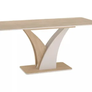 Masa extensibila VENTO, stejar/casmir, PAL laminat, 120/160x68x76 cm