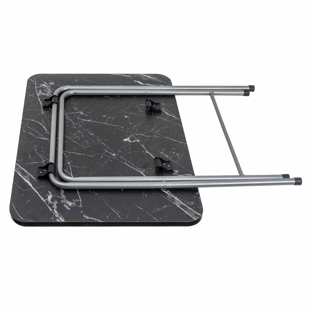 Masa plianta cu blat mdf, dimensiuni 60x80x70cm, nergu / ZLN 6975