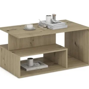 Masuta cafea IVA, stejar artisan, PAL laminat, 90x51x43 cm