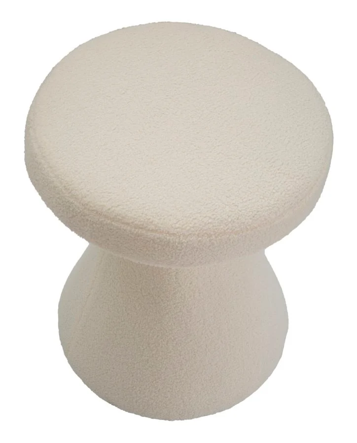Masuta Cafea Mauro Ferretti Iceland Ø 42X51 cm, Crem/Auriu