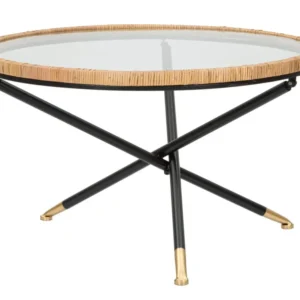 Masuta Cafea Mauro Ferretti Saint Barth Rotondo Ø 80X46,5 cm, Multicolor