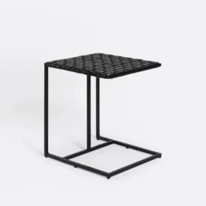 Masuta cafea, metal, piele naturala, Surbaya