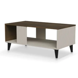 Masuta cafea RANDOM 2 LAW-1, nuc/casmir, PAL, 92x50x40 cm