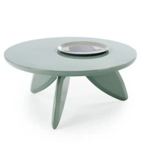 Masuta cafea SORAYA 2, albastru deschis, 80x36 cm