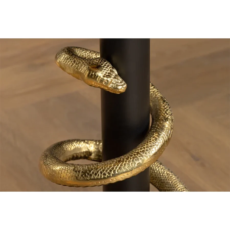 Masuta din aluminiu si marmura Wildlife Snake