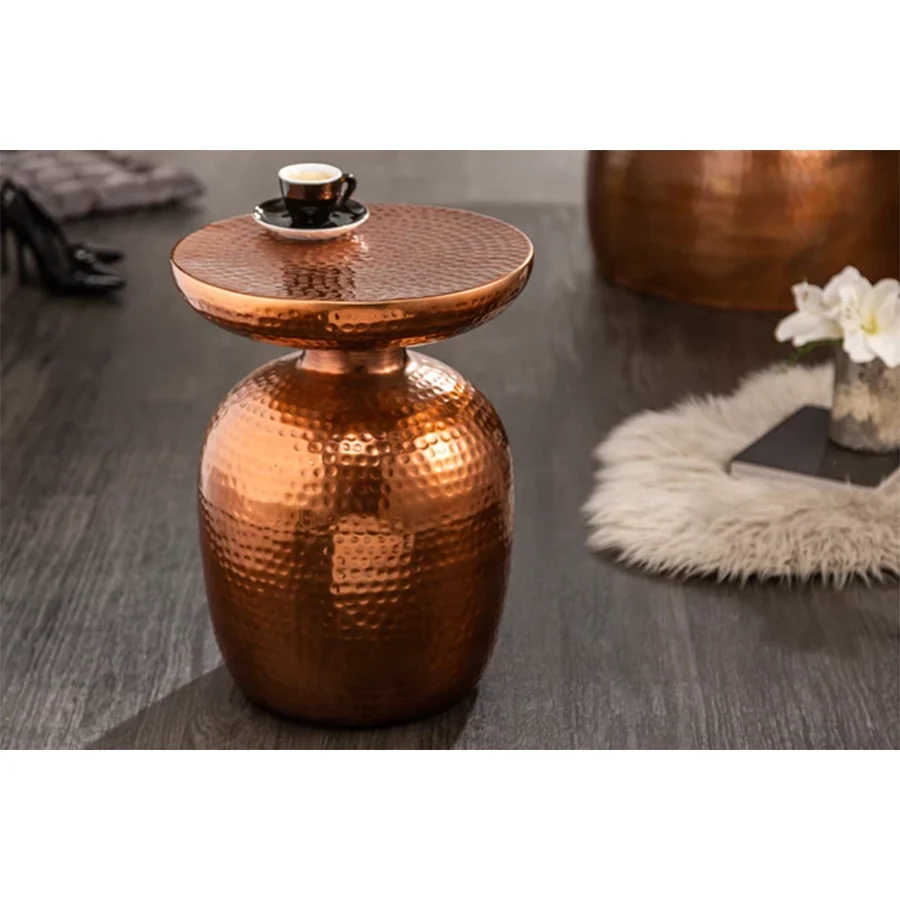 Masuta gold cupru din aluminiu 36 cm Orient