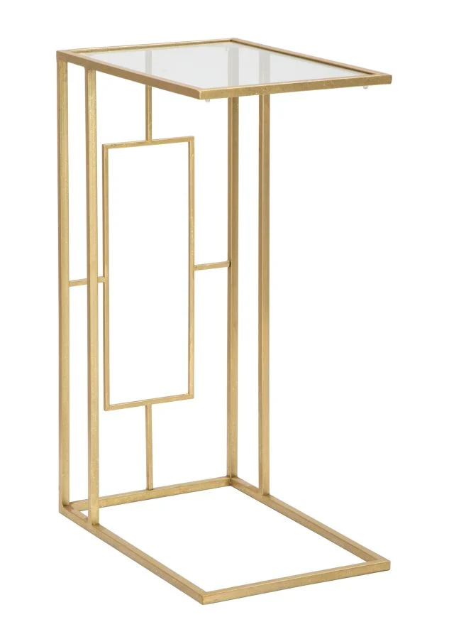Masuta Laterala Mauro Ferretti Tavolinet 40,5X25,5X60 cm, Auriu