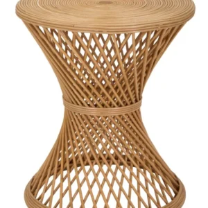 Masuta Mauro Ferretti Rattan Ø 48X56 cm, Natural