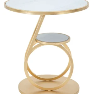 Masuta Mauro Ferretti Ring Double Ø 55X60 cm, Auriu/Multicolor