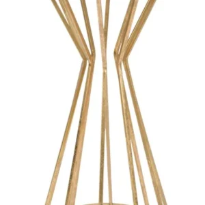 Masuta Mauro Ferretti Stick Glam Ø 38X80 cm, Auriu